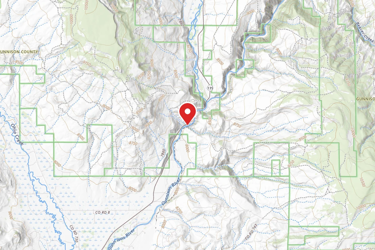 Almont Campground - Gunnison RD