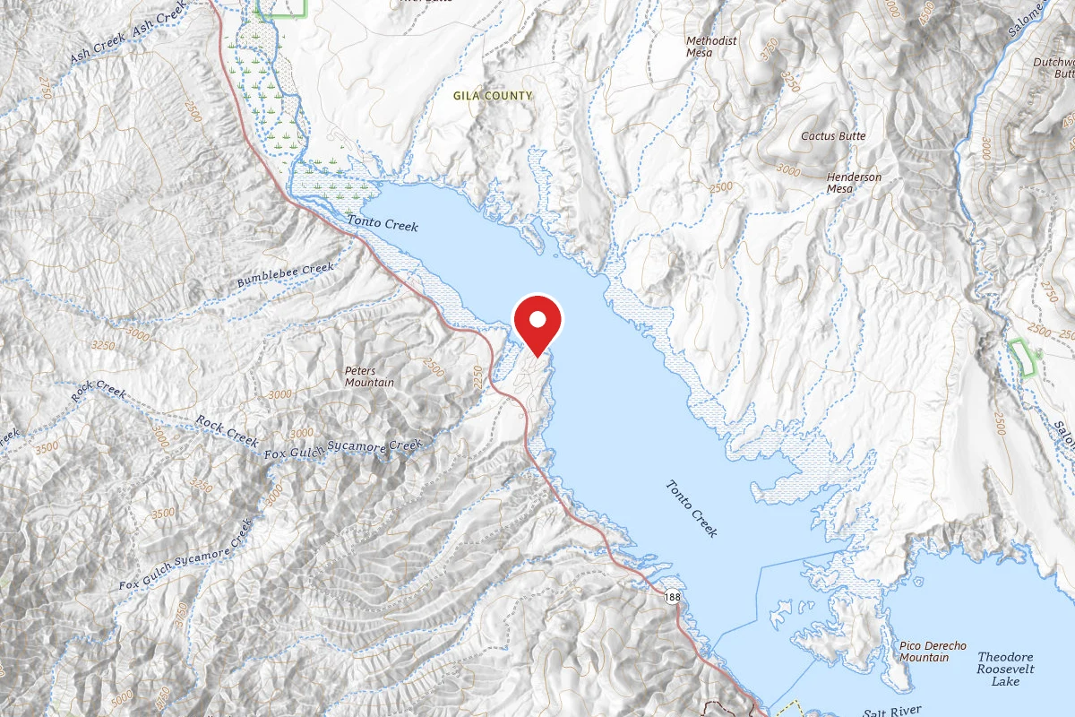 Roosevelt Lake - Cholla Campground