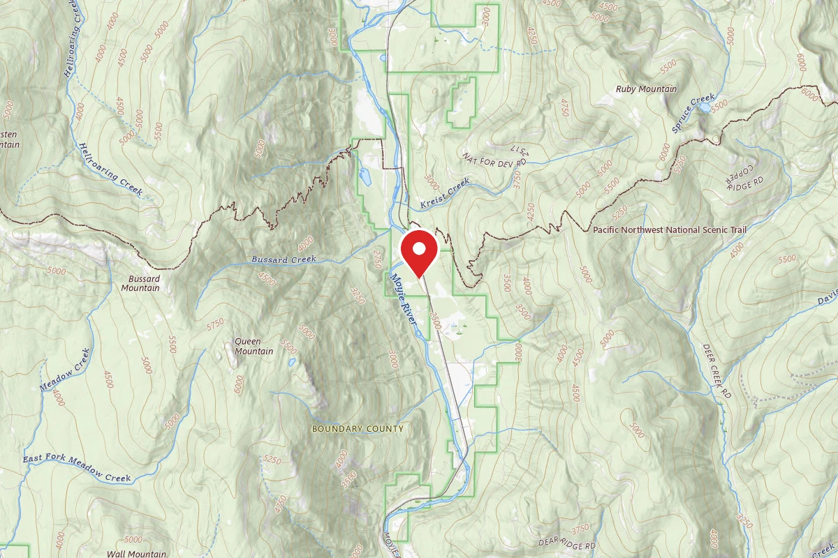 Kaniksu National Forest Snyder Guard Station