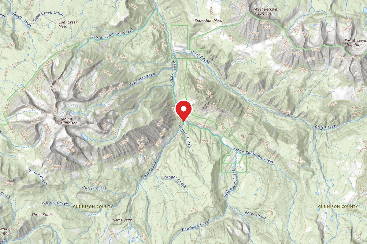 Throughline/Coal Creek TH (Dispersed)-Paonia RD