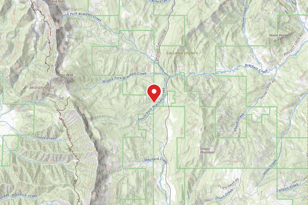 South Fork Brackett Creek Dispersed Site