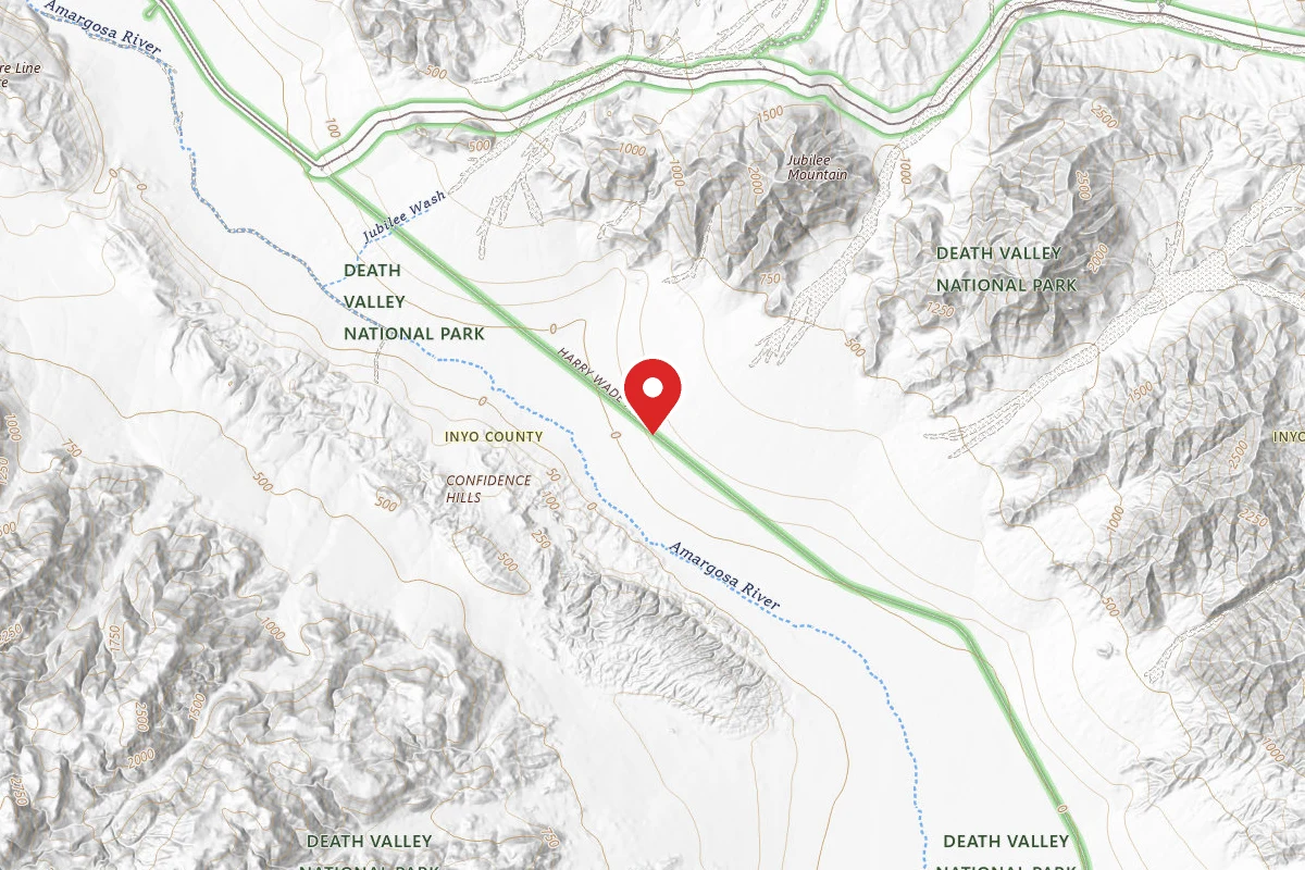 Death Valley Wilderness Area Dispersed Camping