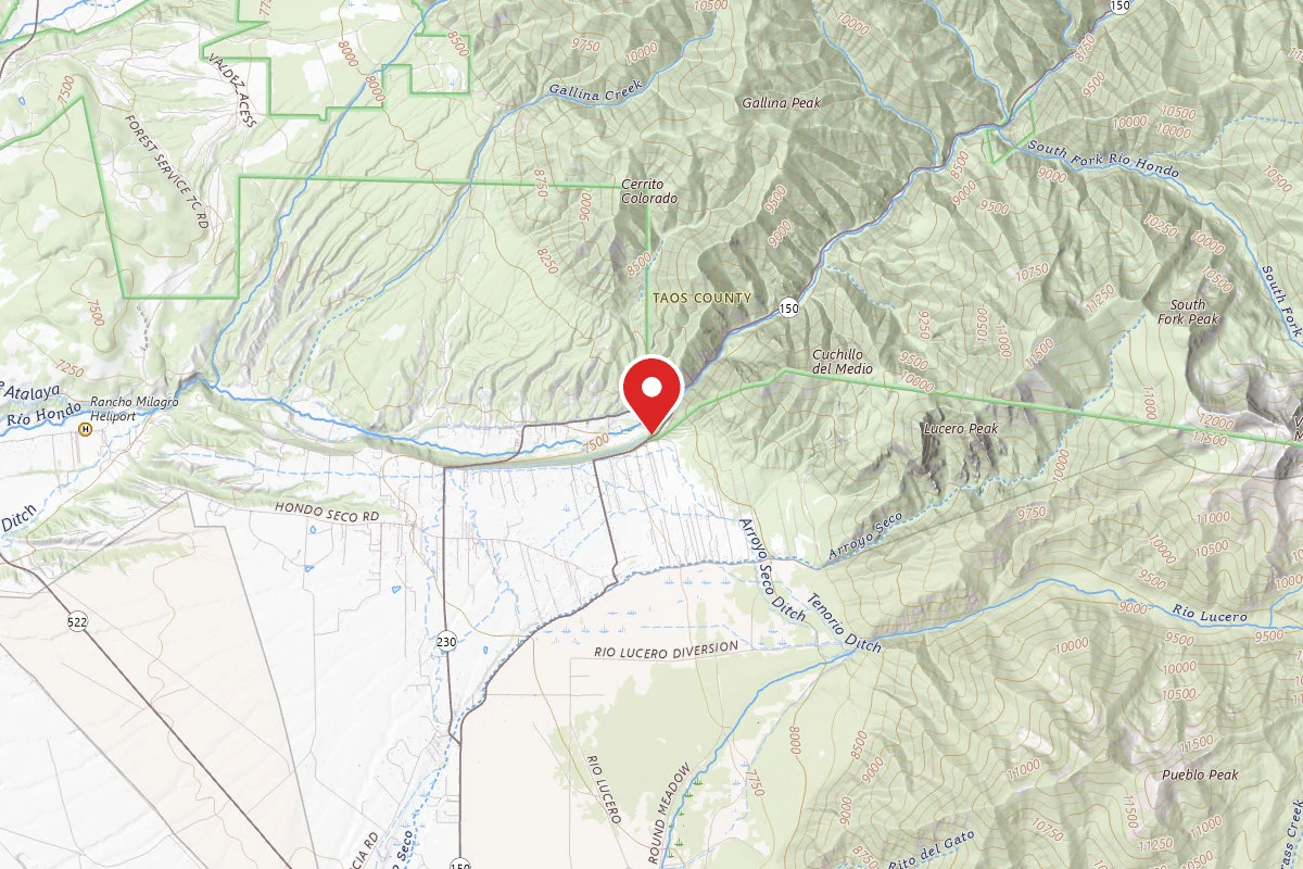 Arroyo Seco Dispersed NF Camping