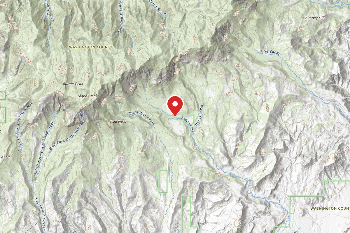 Leeds Canyon Dispersed 12-13 Dixie NF