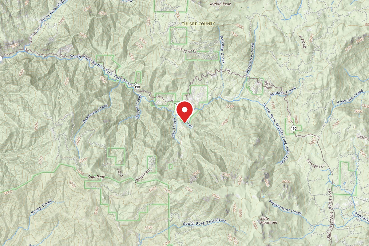 Sequoia National Forest Coy Flat Campground