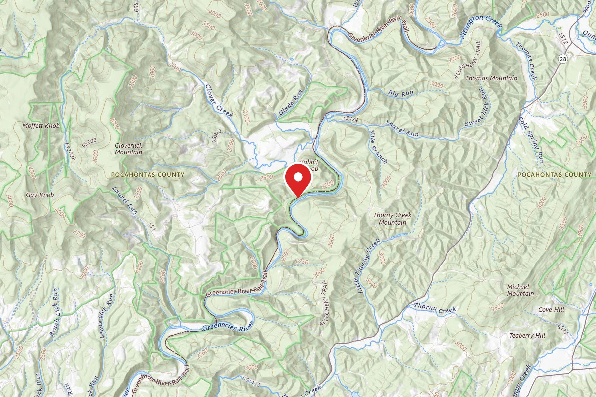 Greenbrier River Trail MP 69.6