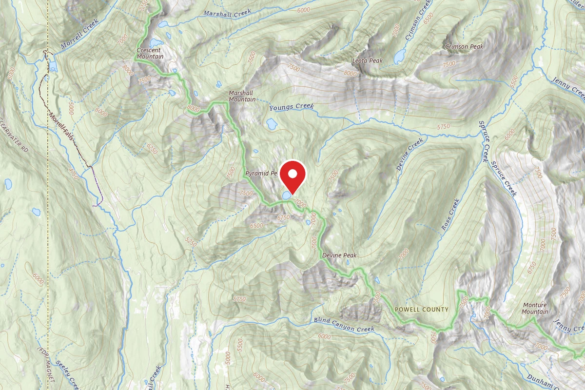 Pyramid Lake Backcountry Primitive
