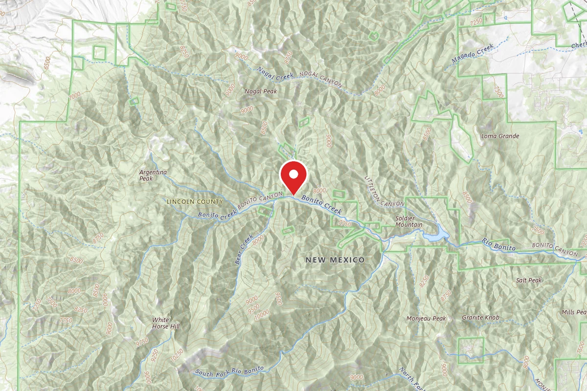 Upper Bonito Dispersed Recreation Area