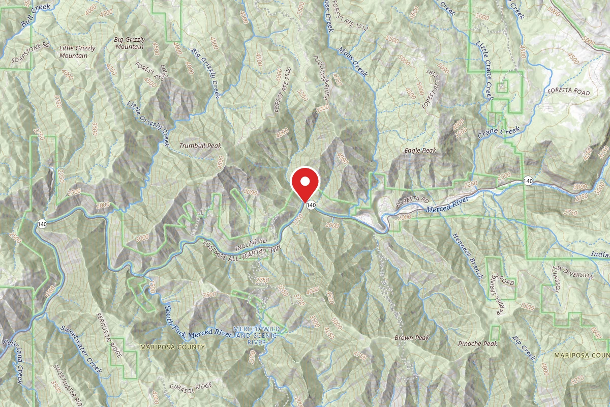 Sierra National Forest Dry Gulch Campground