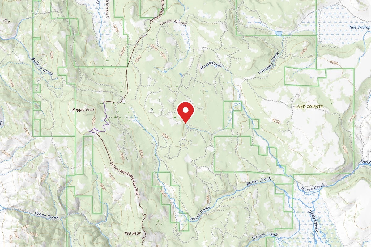 Twin Springs Campground- Lakeview, OR