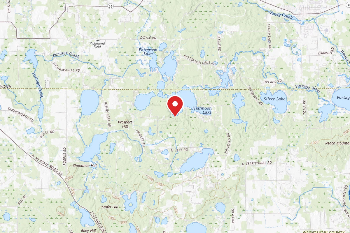 Pinckney-Blind Lake Rustic (hike-in)