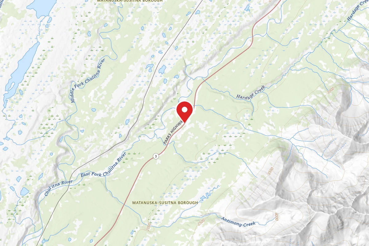 George Parks Hwy Pullover Dispersed