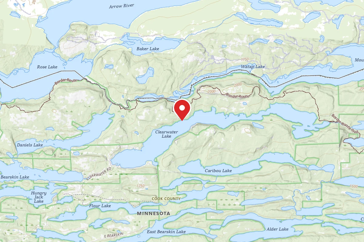 Clearwater Lake West Campsite