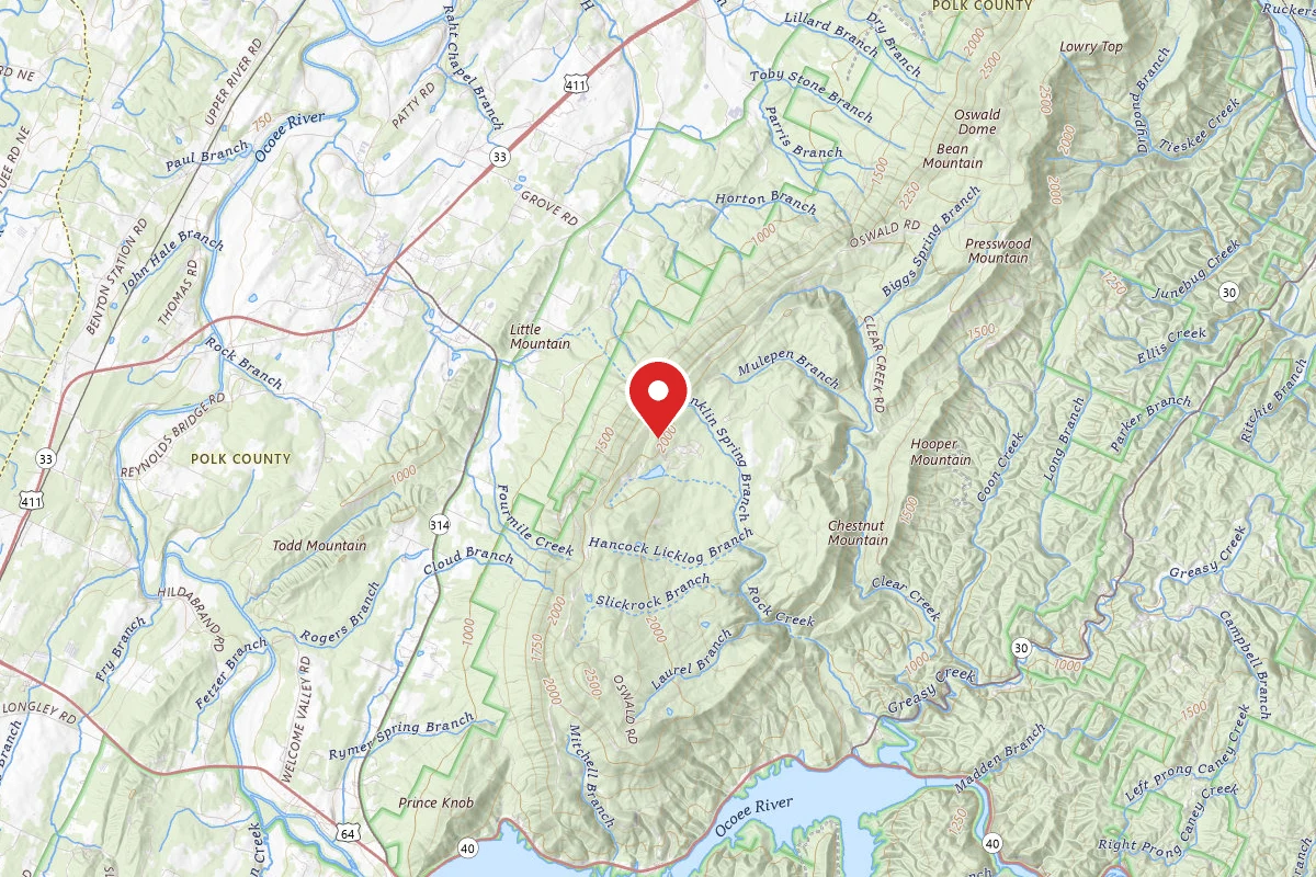 Cherokee National Forest Chilhowee Campground
