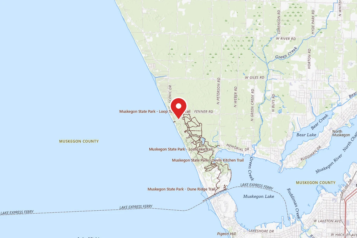 Lake Michigan Campground at Muskegon State Park