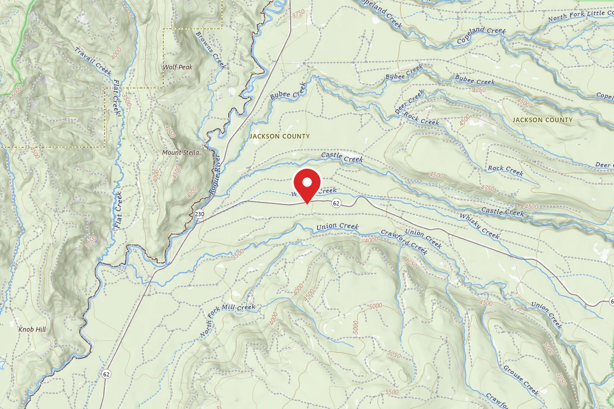 Union Creek Trail USFS Dispersed