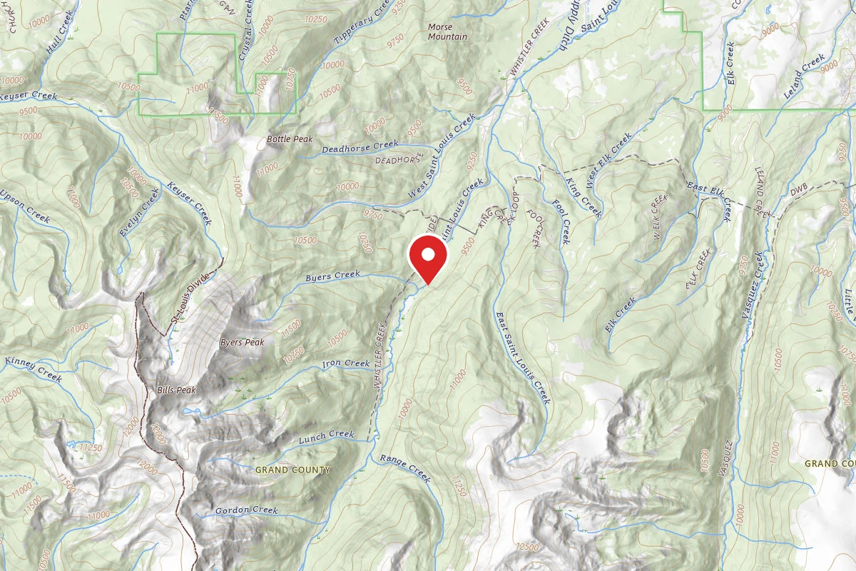 Arapaho National Forest Byers Creek Campground