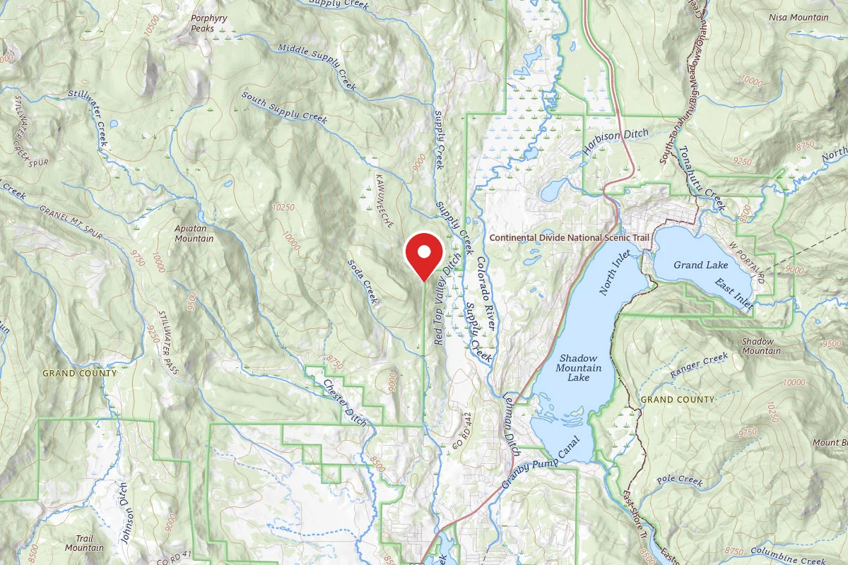 NFSR 120 Dispersed Site - Arapaho National Forest