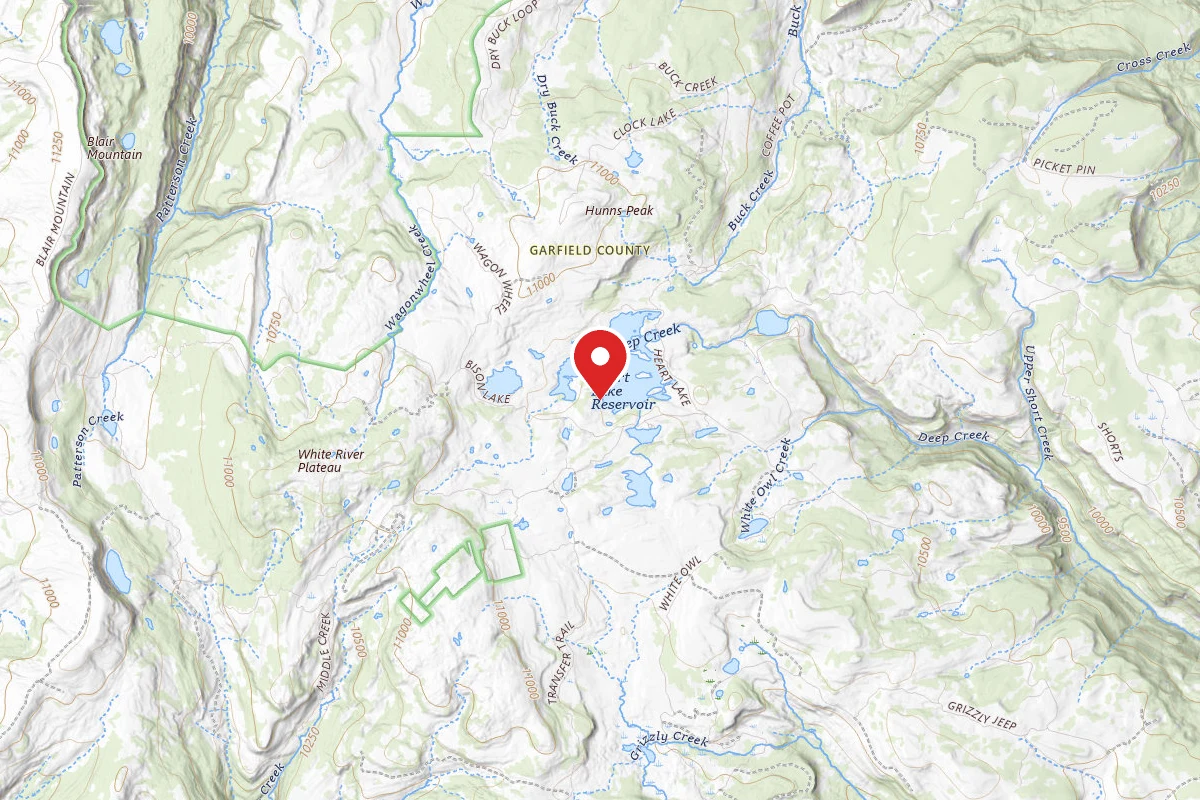 Dispersed Site near 39.7630, -107.3290