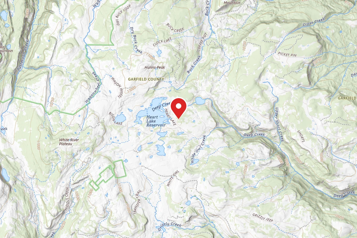 Dispersed Site near 39.7651, -107.3120