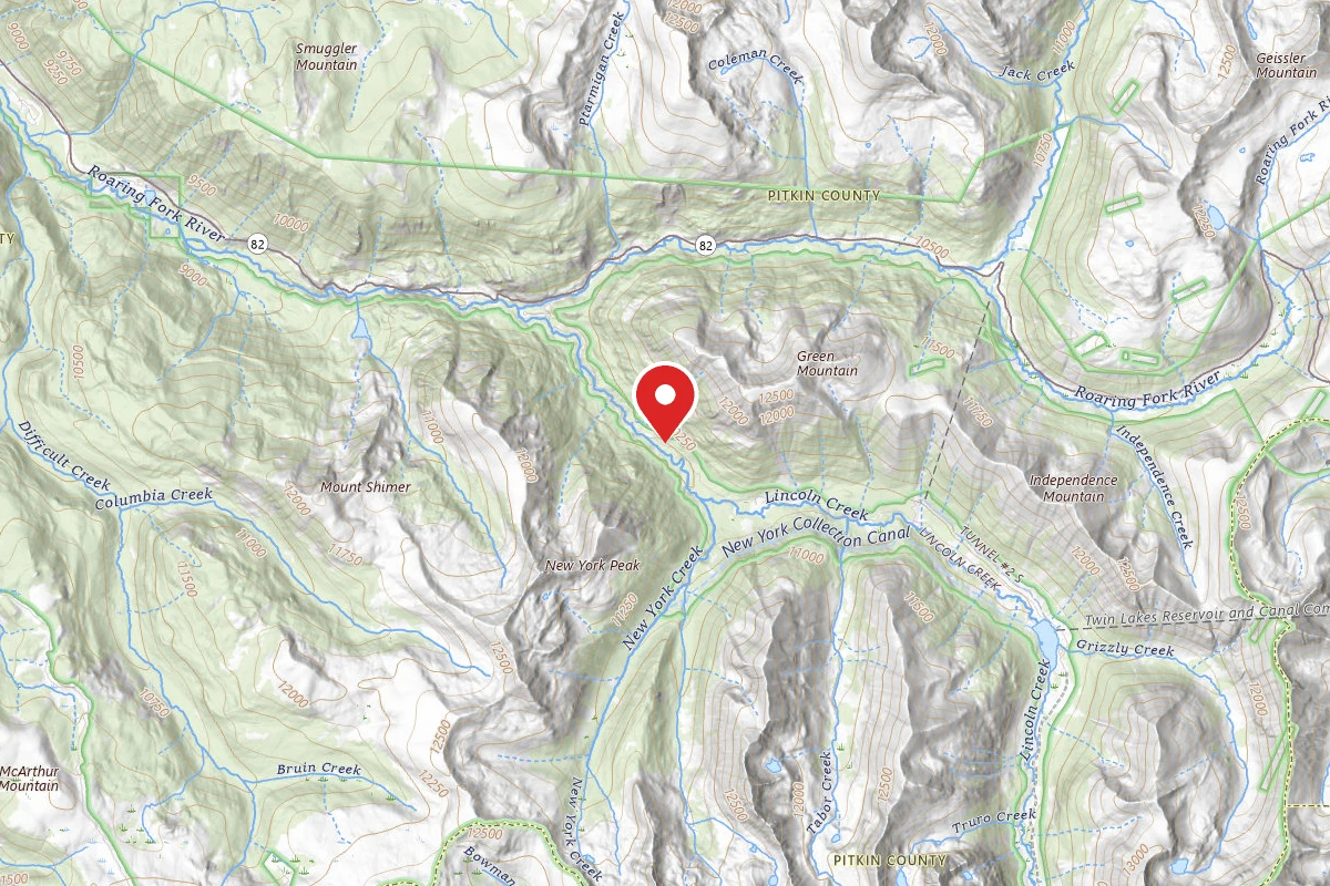 Lincoln Creek dispersed campsite #8