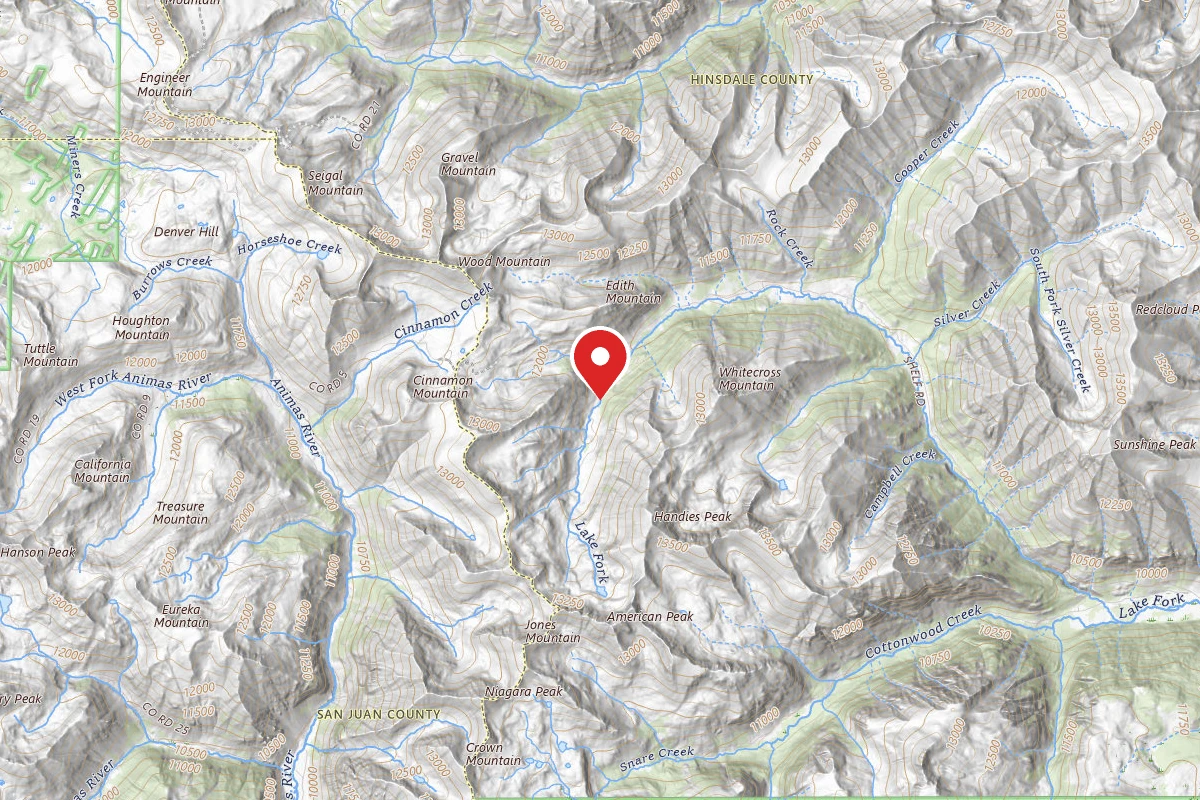 Dispersed Site near 37.9297, -107.5132
