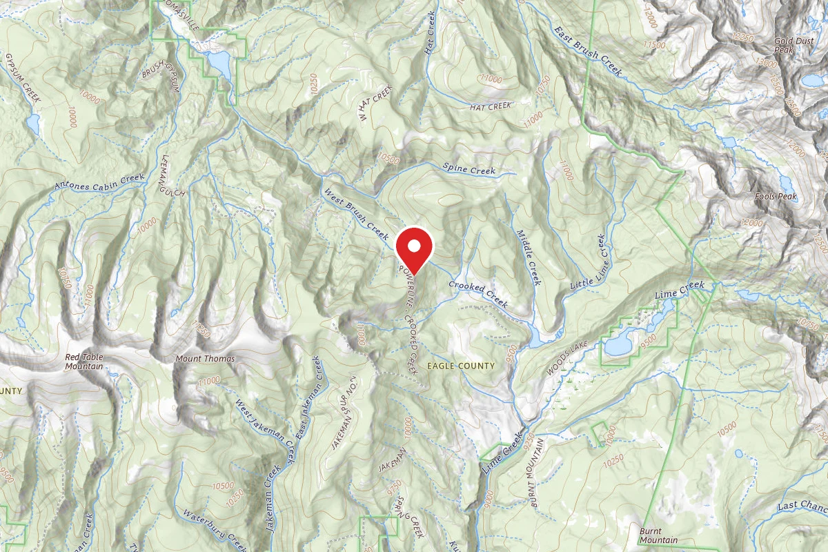 Dispersed Site near 39.4364, -106.6838