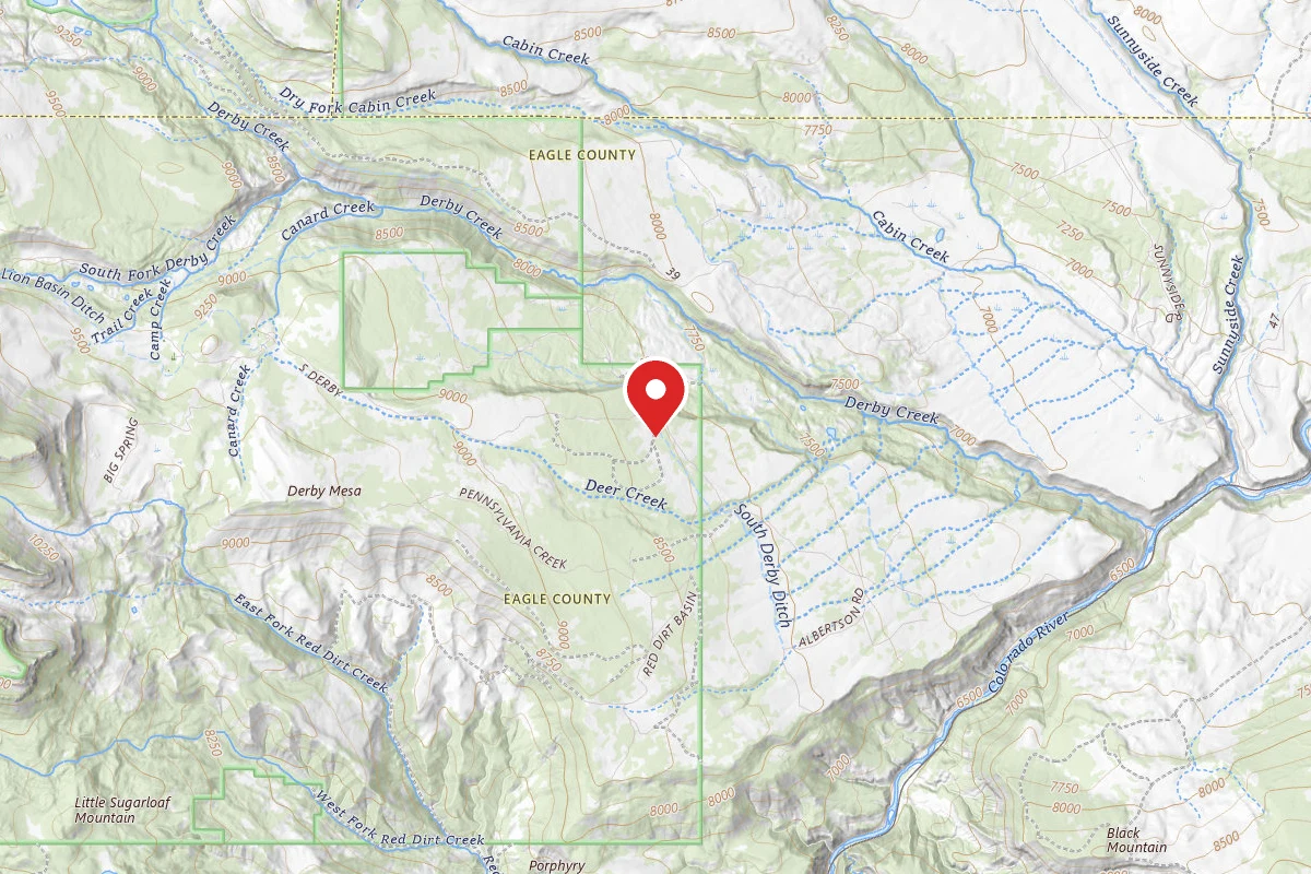 Dispersed Site near 39.8804, -106.9830