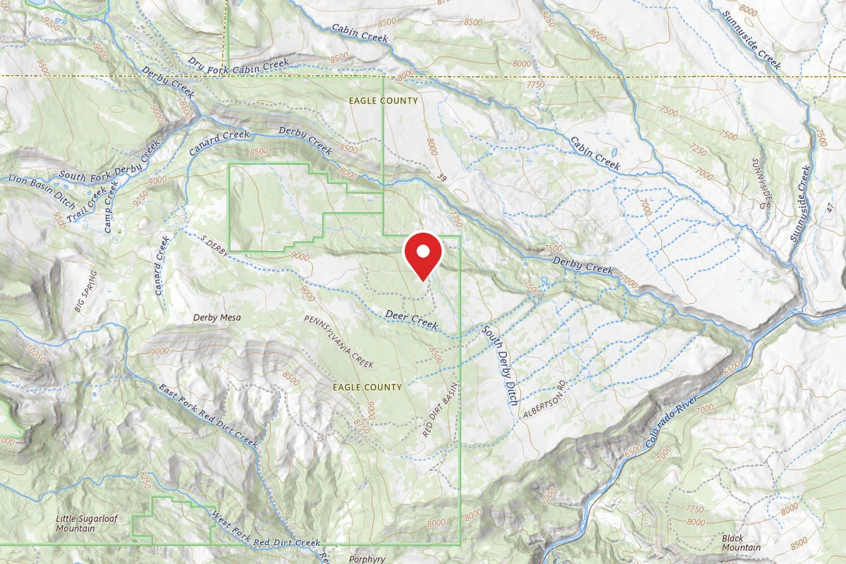 Dispersed Site near 39.8805, -106.9848
