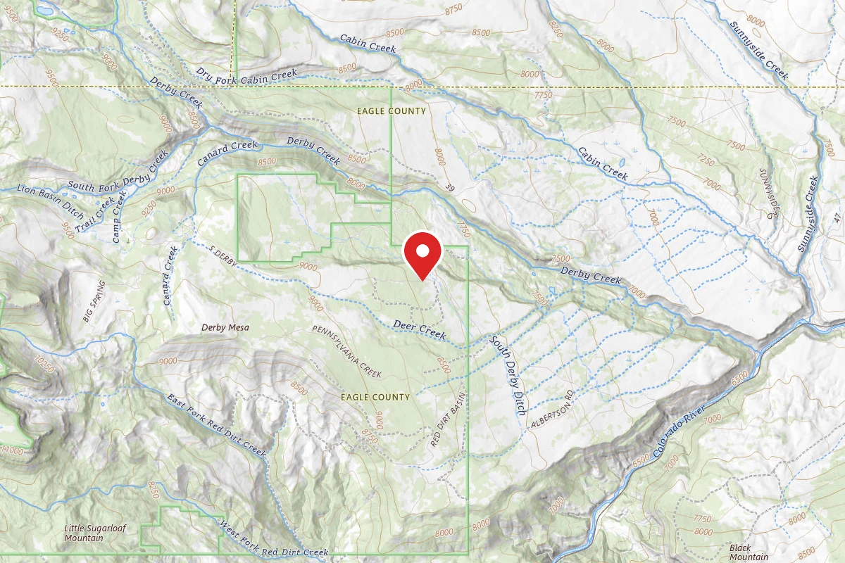 Dispersed Site near 39.8824, -106.9870