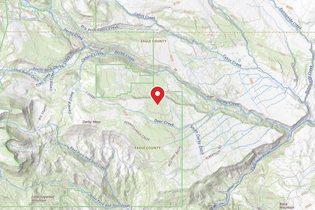 Dispersed Site near 39.8823, -106.9919
