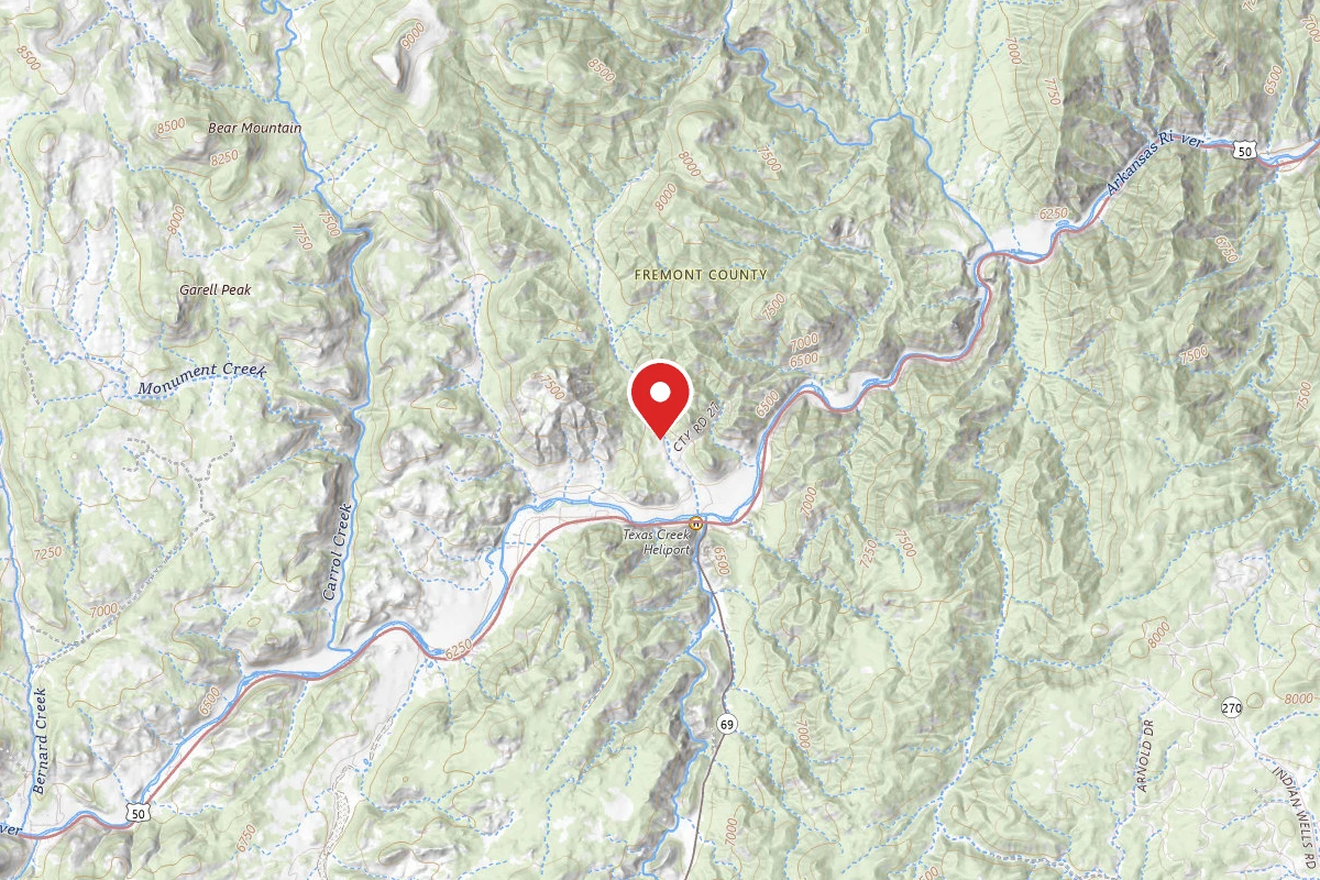 Dispersed Site near 38.4196, -105.5906