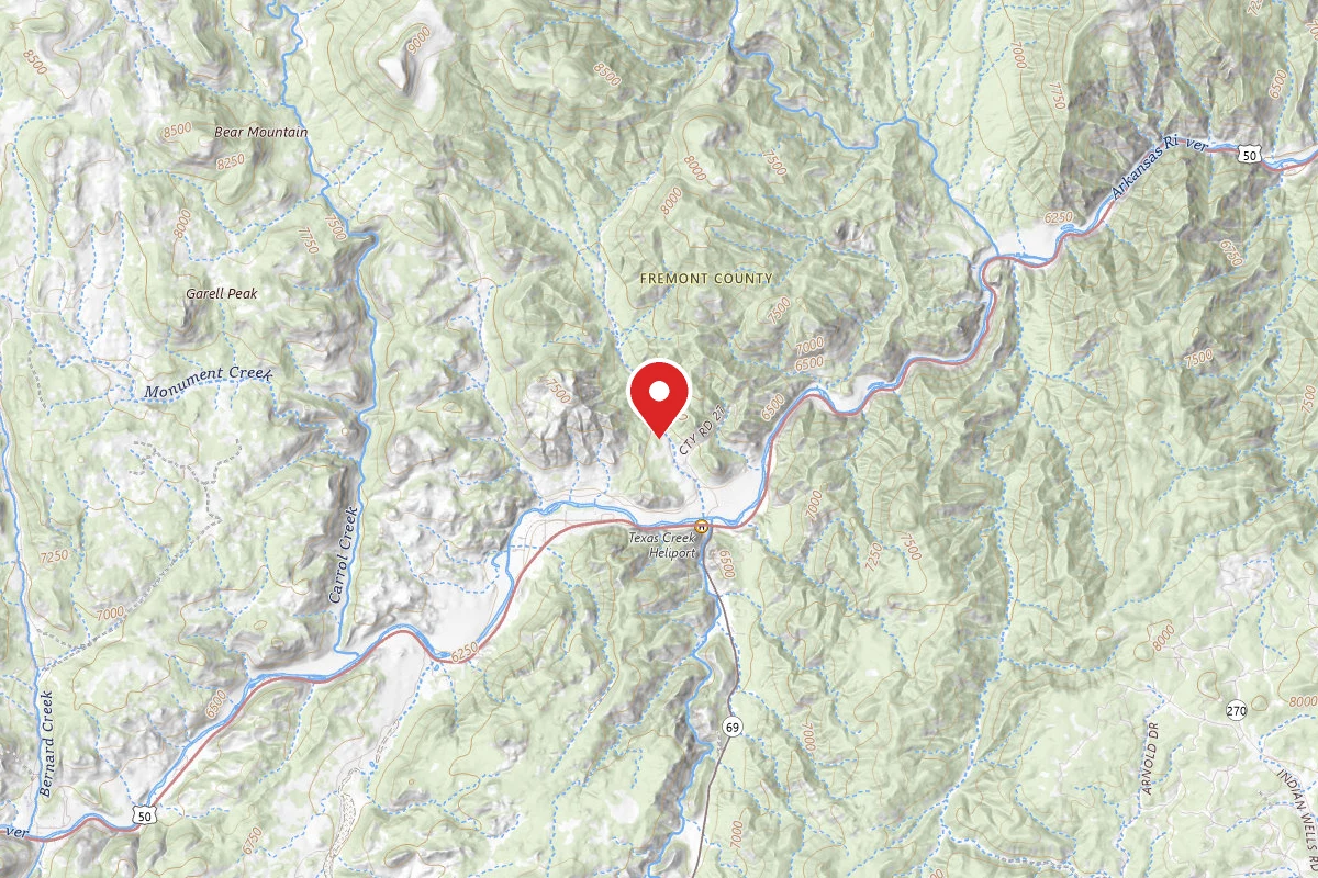 Dispersed Site near 38.4202, -105.5916