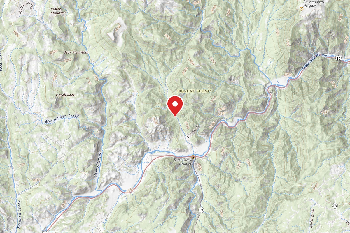 Dispersed Site near 38.4280, -105.5955