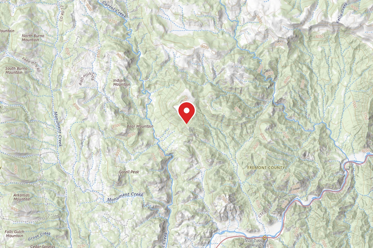 Dispersed Site near 38.4588, -105.6282