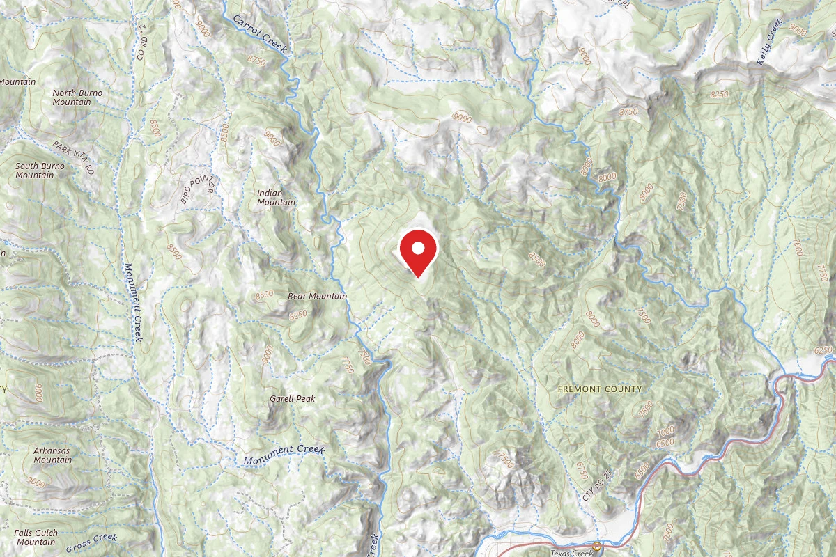 Dispersed Site near 38.4611, -105.6291