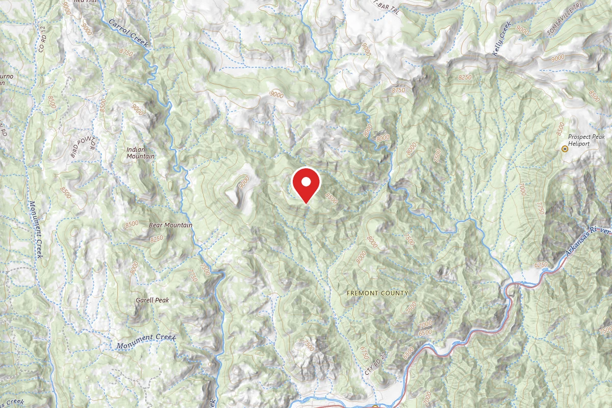 Dispersed Site near 38.4632, -105.6083
