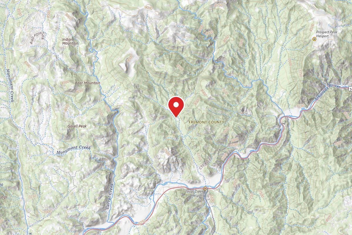 Dispersed Site near 38.4418, -105.6022