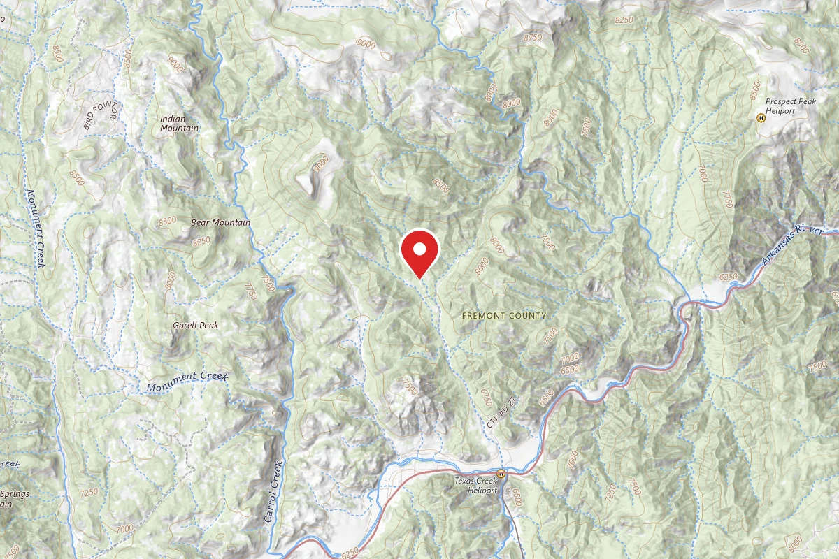 Dispersed Site near 38.4468, -105.6050