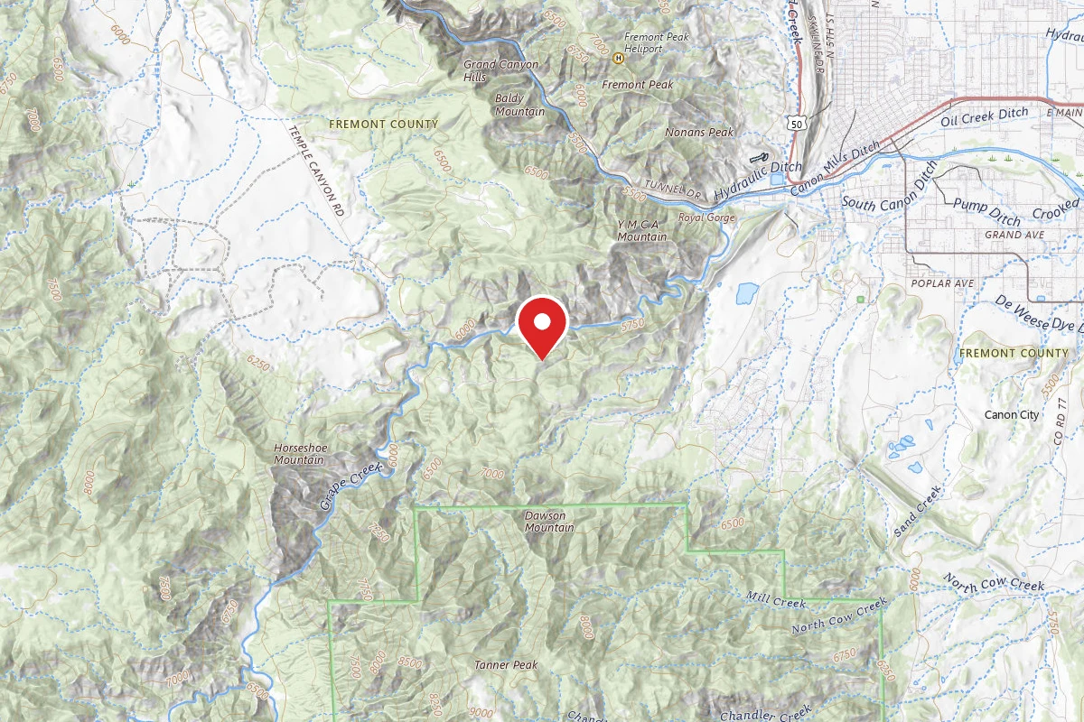 Dispersed Site near 38.4087, -105.3010