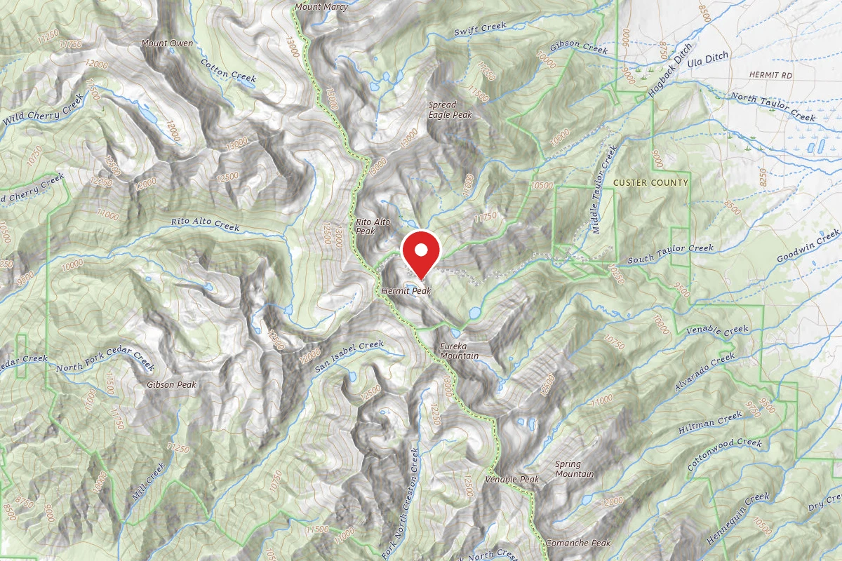 Dispersed Site near 38.0943, -105.6448