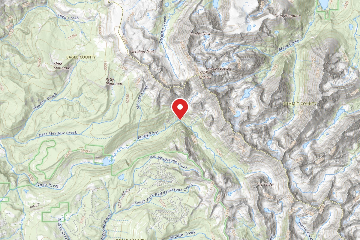 Dispersed Site near 39.7385, -106.3558