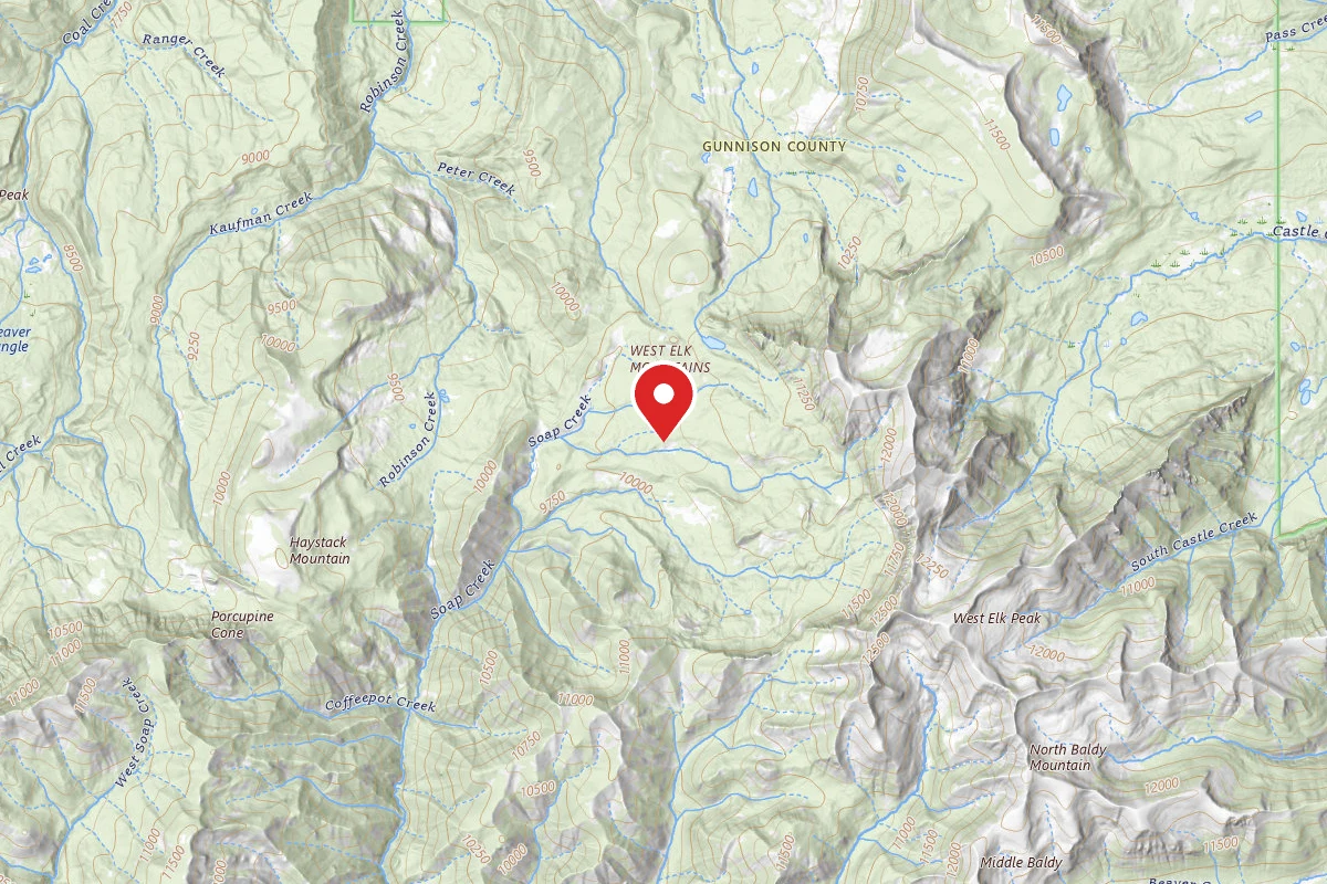 Dispersed Site near 38.7404, -107.2437