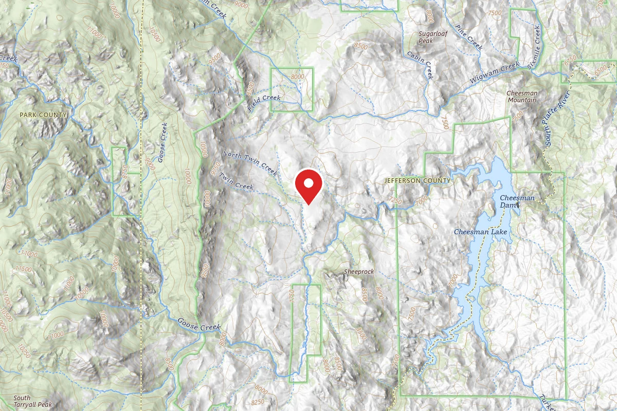 Dispersed Site near 39.2076, -105.3419