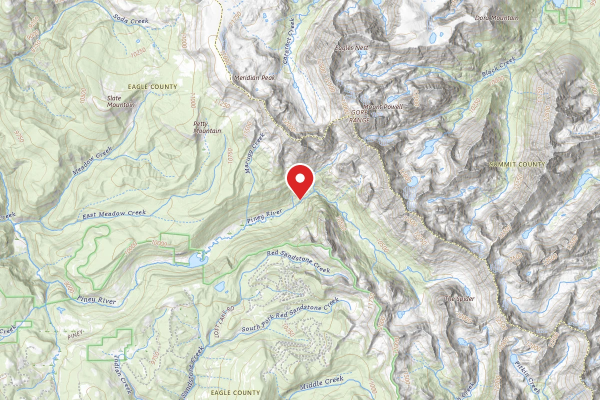 Dispersed Site near 39.7362, -106.3619