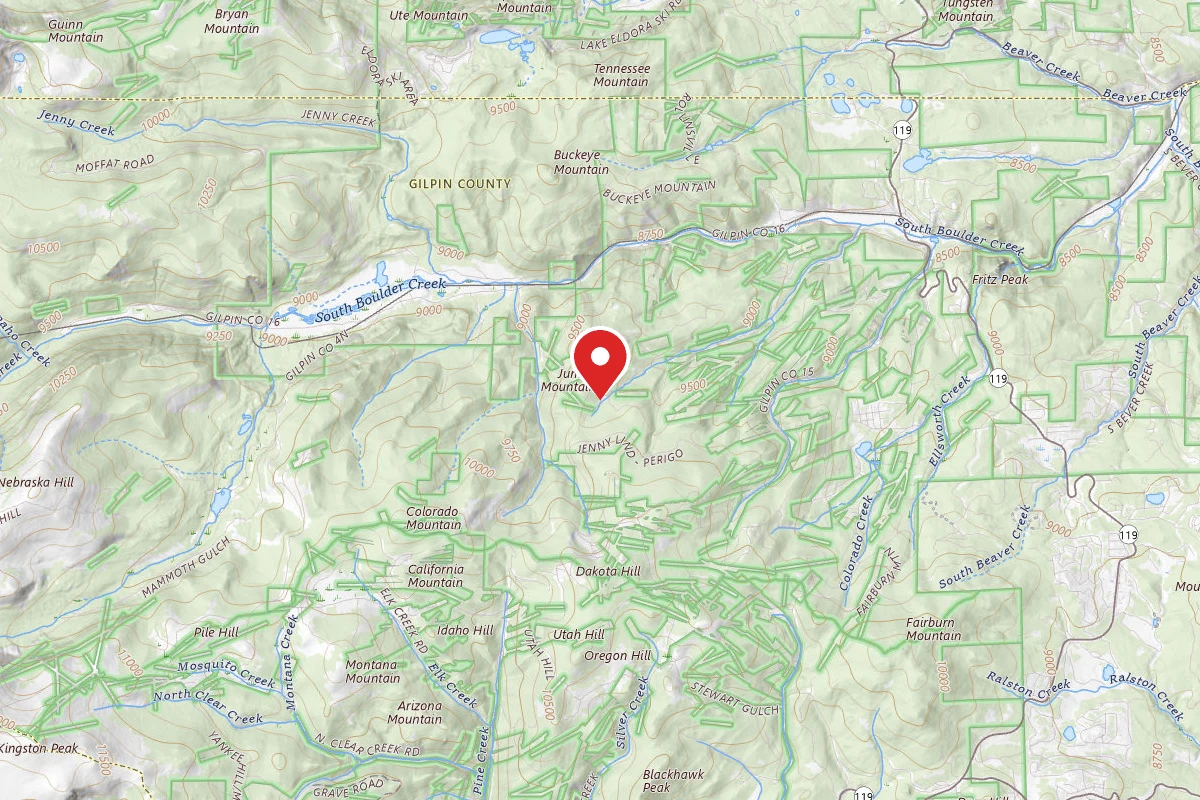 Dispersed Site near 39.8927, -105.5543
