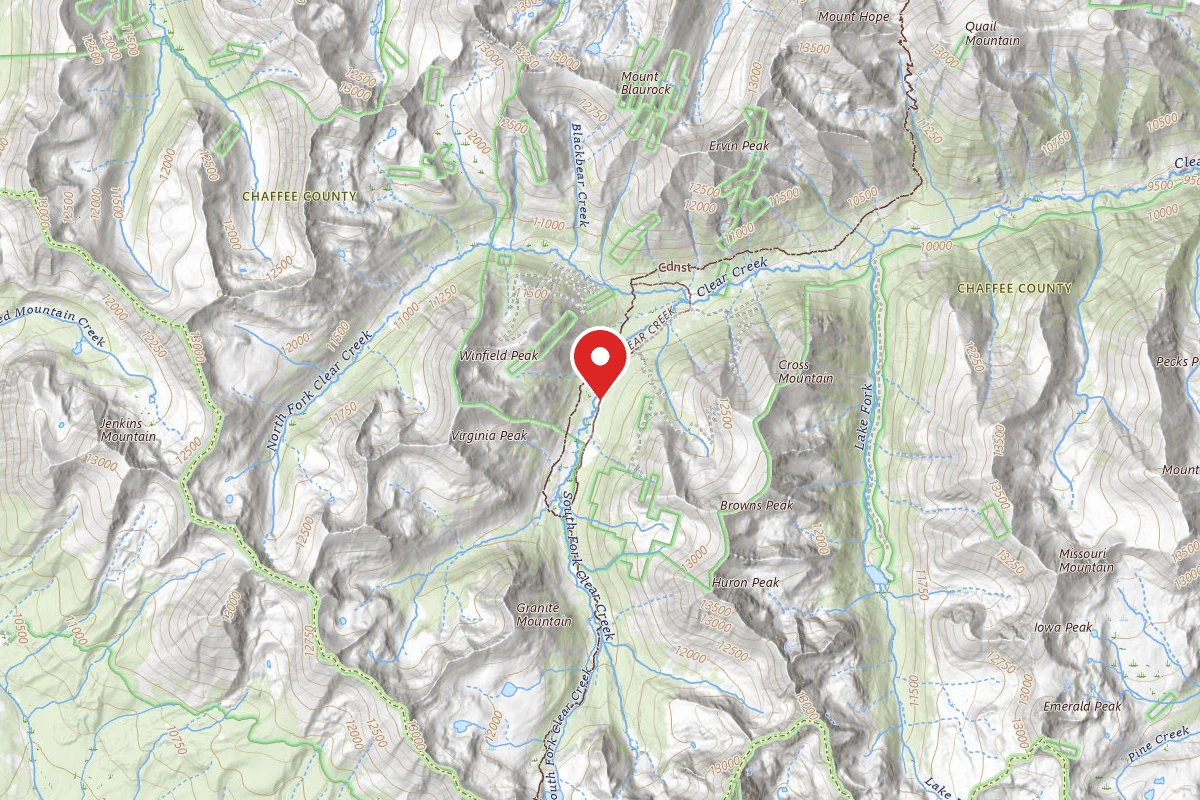 Dispersed Site near 38.9709, -106.4568