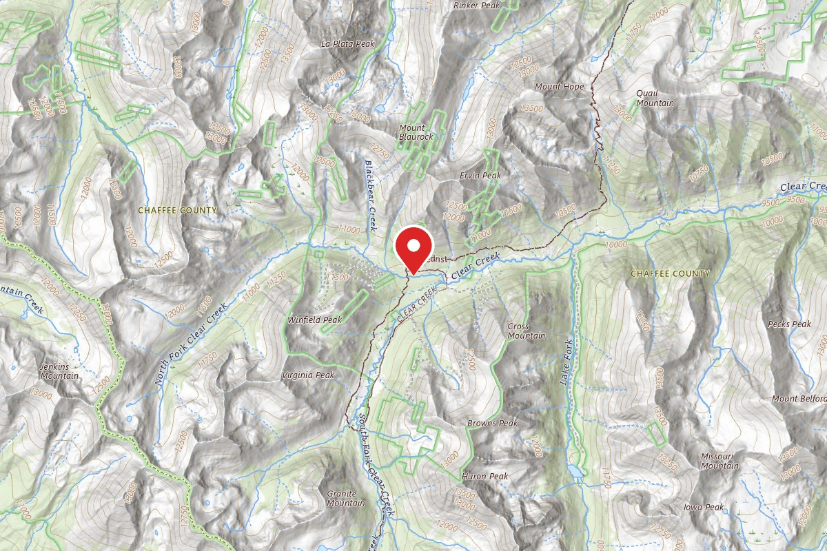 Dispersed Site near 38.9854, -106.4496