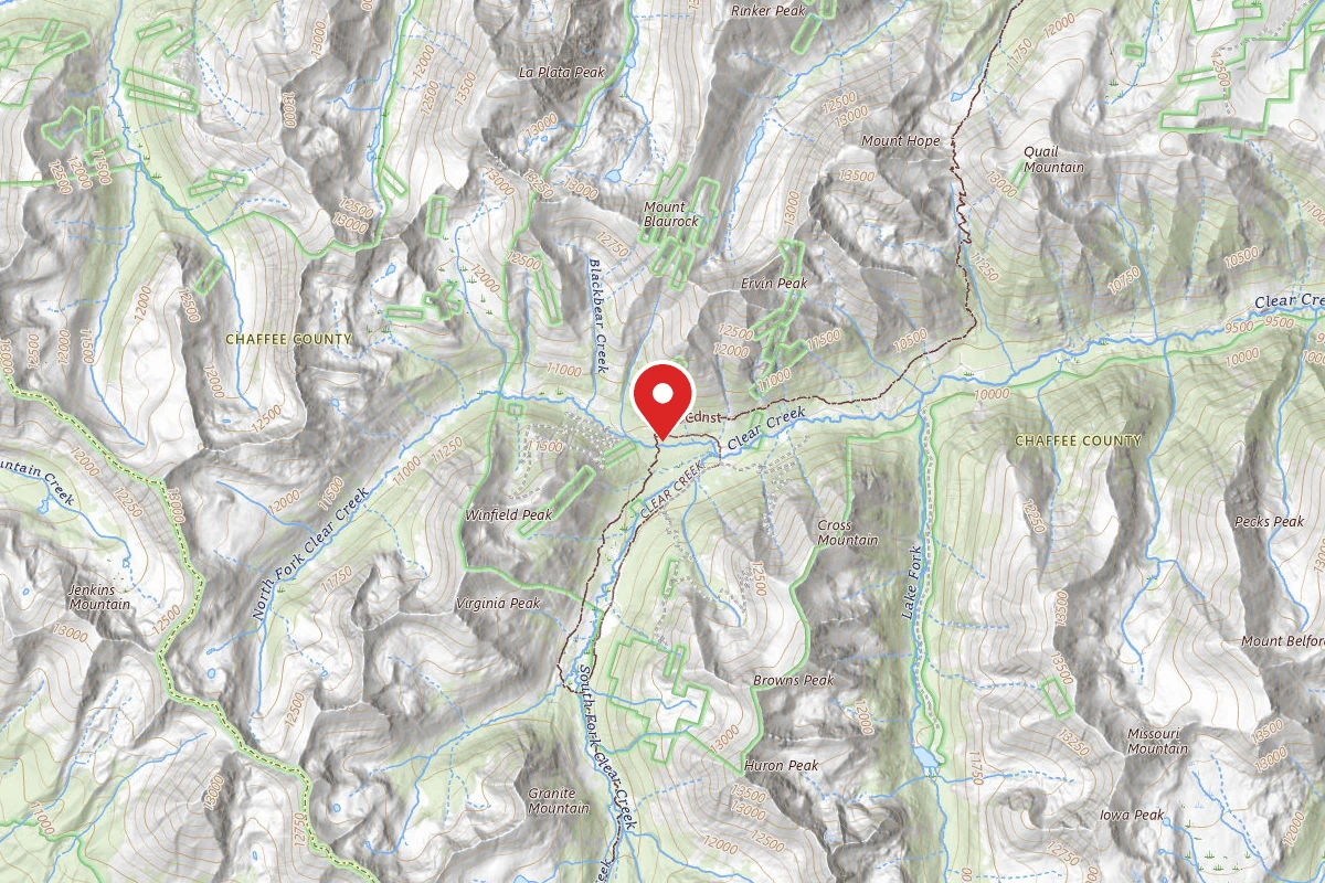 Dispersed Site near 38.9857, -106.4504