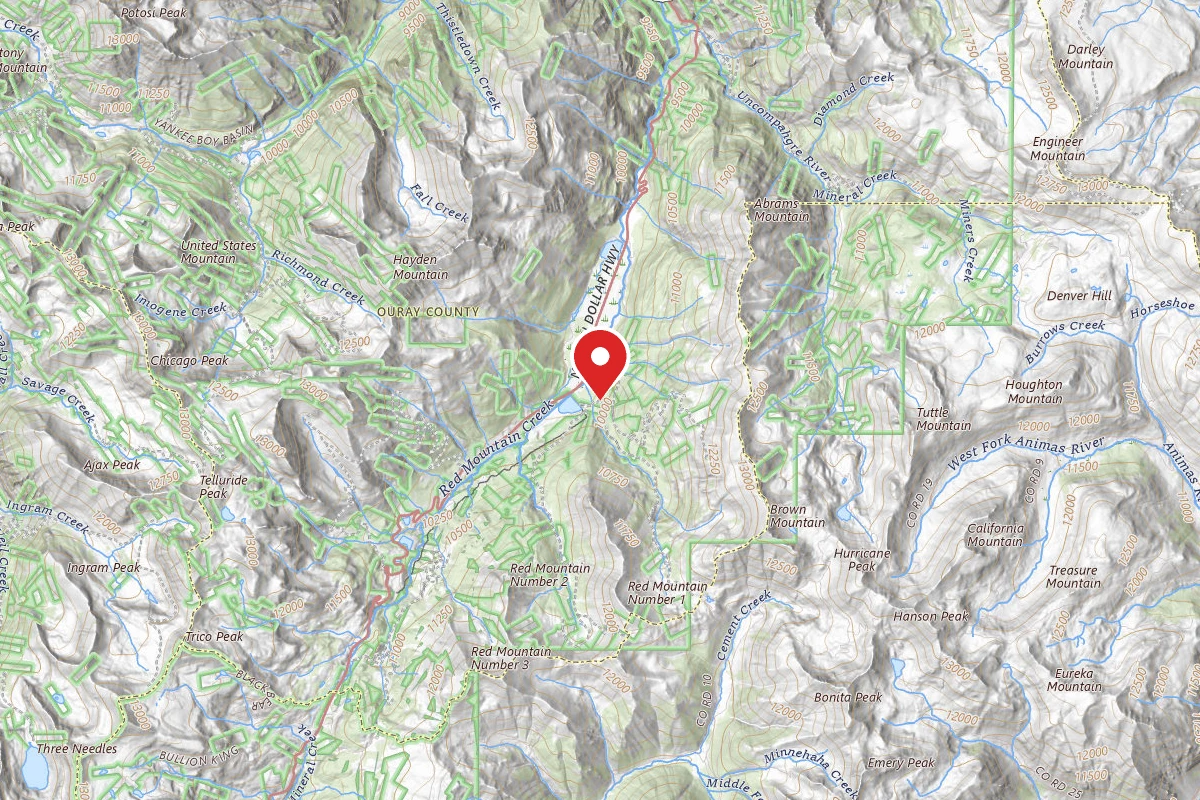Dispersed Site near 37.9384, -107.6665